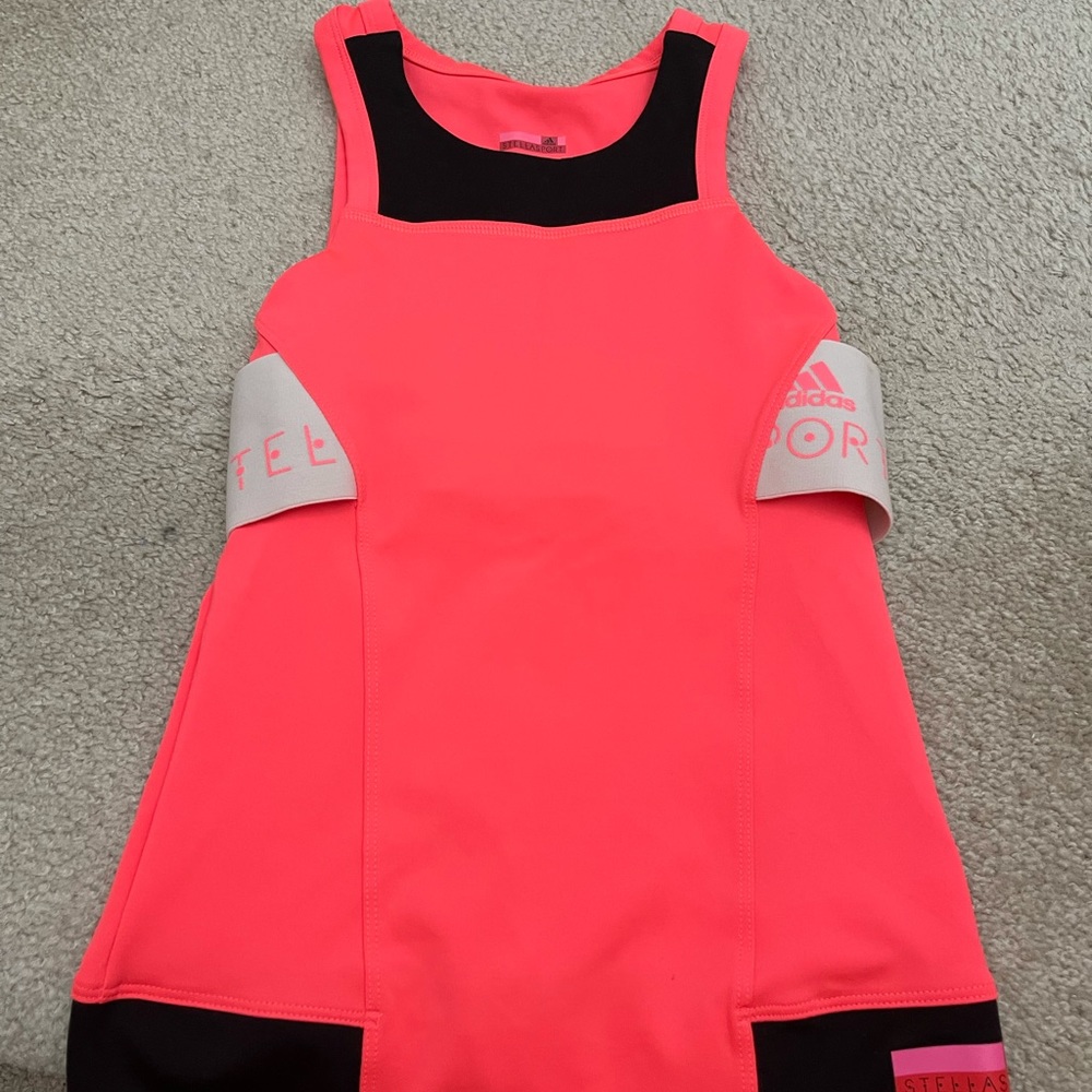 Adidas by Stella McCartney orange tank top size XS
